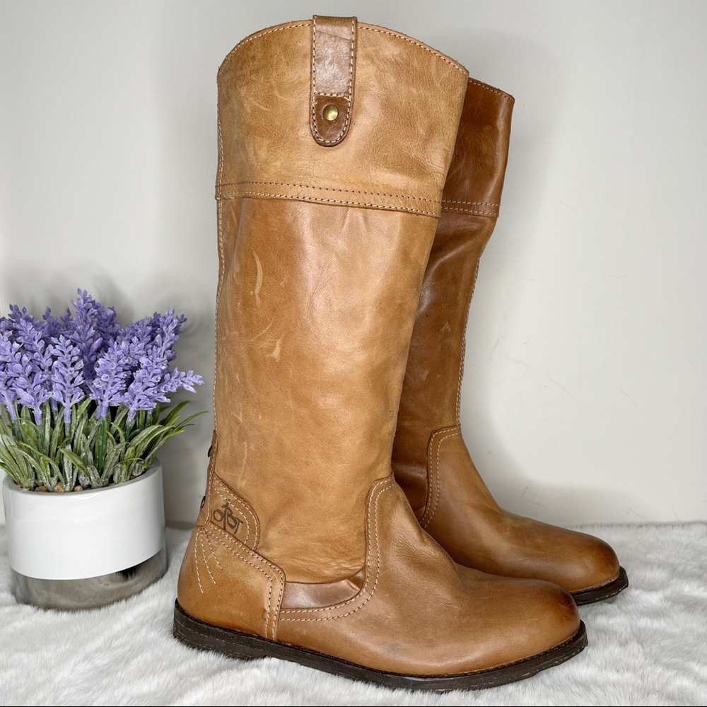 OTBT Petaluma Tall Camel Brown Winter Boots in Size 9